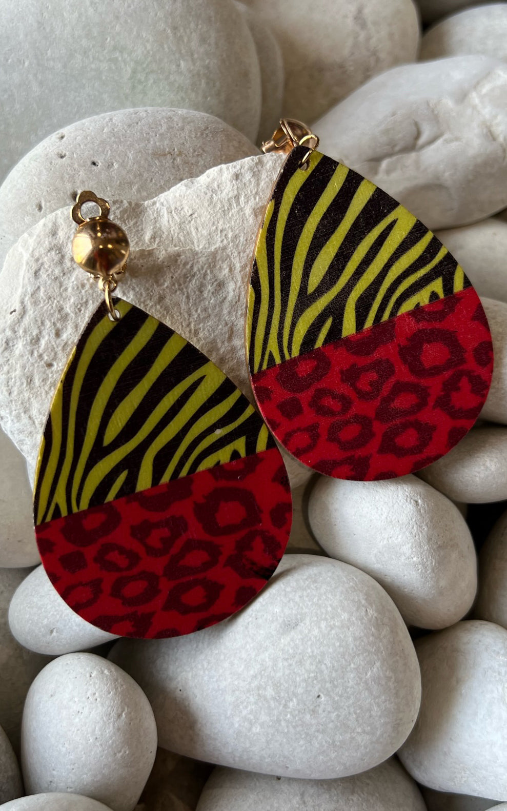 Teardrop clip online on earrings