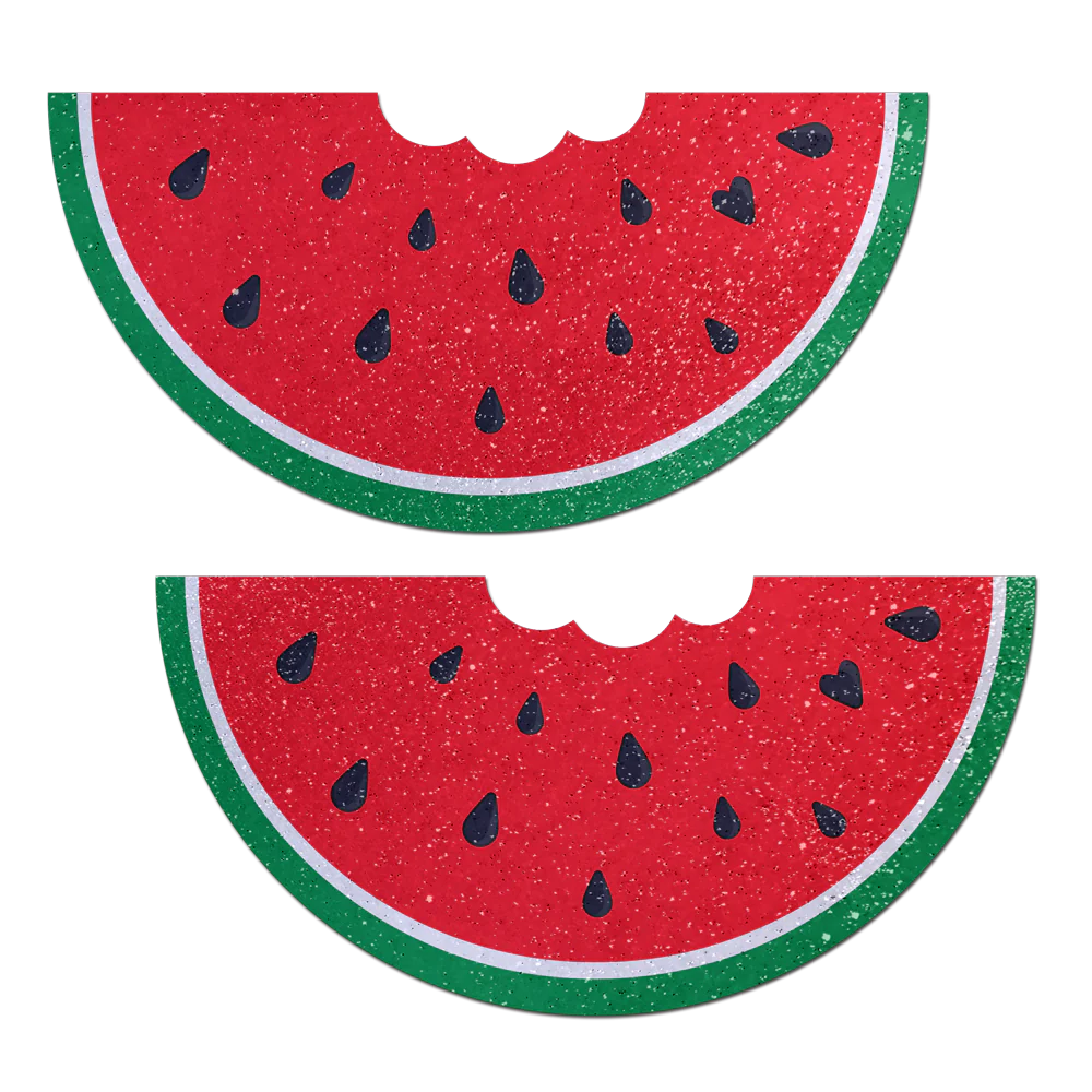 Pastease: Watermelon Slice with a Bite Full Breast Covers Support Tape