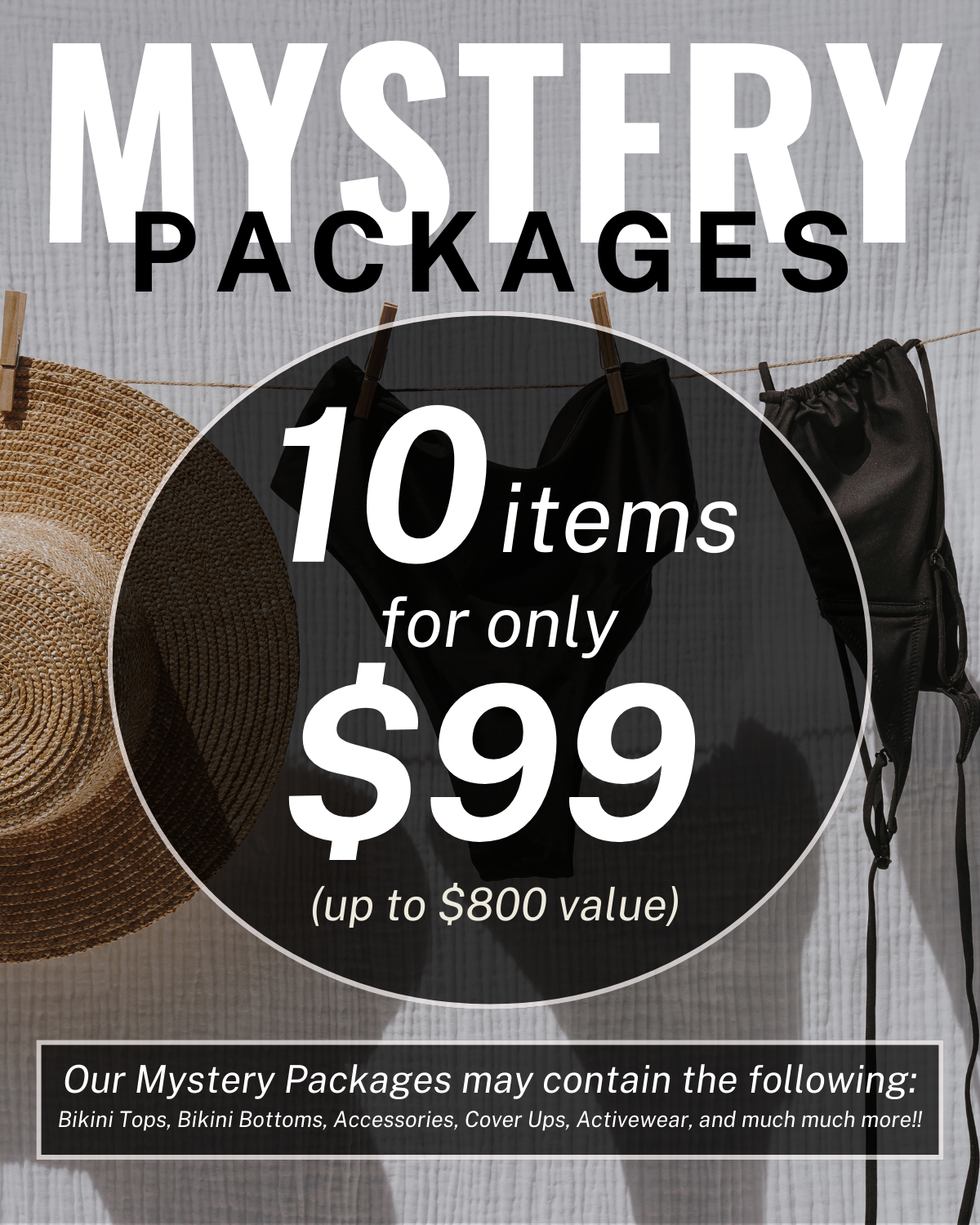 Mystery Package - 10 Items for $99